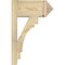 Ekena Millwork Merced Arts & Crafts Rough Sawn Outlooker, Douglas Fir, 8"W x 16"D x 24"H OUT08X16X24MRC03RDF - alternate 3